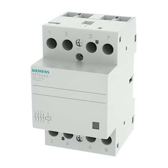 Contacteur Insta 40A 4NO 24VAC|Siemens Industries et Infrastructures-SIE5TT5840-2