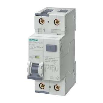 Disj.diff. 30mA.1+N.16A.B.10kA|Siemens Industries et Infrastructures-SIE5SU1354-6KK16