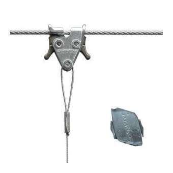 Système de suspension par câble HF Express N° 1 (15kg) L4m embout C-Clip 3mm|Gripple-GPPXP14CC3