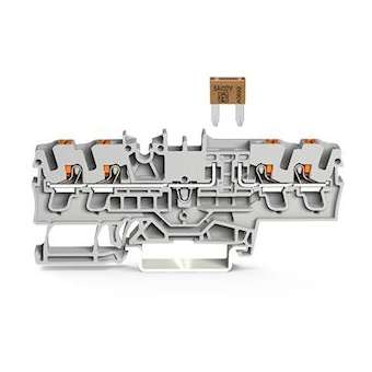 TOPJOB'S Borne fusible plat 4C / 2,5 (4) mm² / Gris|Wago contact-WAG2002-1881