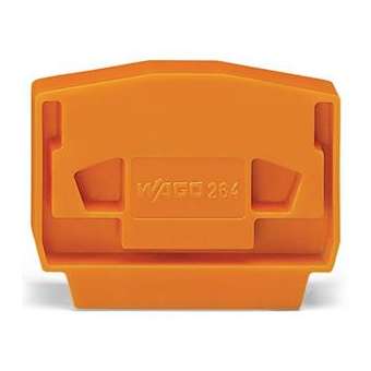 Plaque d'extremité / Gris clair|Wago contact-WAG264-370