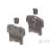 Kco Kit pour Capot de Protection-Gris Foncé|Entrelec-ENT1SNK900624R0000