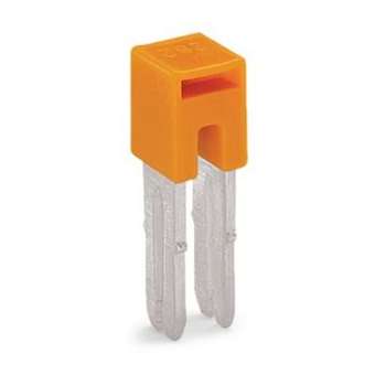Contact de pontage horizontal / Orange|Wago contact-WAG282-424