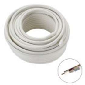 Couronne de câble TV-SAT - 75 Ohms - diamètre 6.8 mm - 19 VATC - 20m|Erard-EAD5631