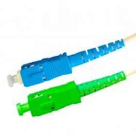 Cordon fibre optique de raccordement - SC APC M/SC UPC M - 10m|Erard-EAD722130