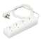 Bloc multiprises - 3 prises x (2 P + T) - 3 x 1mm² - 16A - 3680W - blanc - 1m