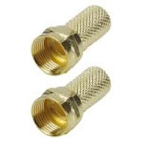 Kit 10 prises F 7mm à visser - pour câbles 17 et 19 VATC diam. 7 mm - métal - OR|Erard-EAD5760