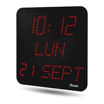 Style II 7 date réceptrice DHF 240V rouge|Bodet Time & Sport-BDT946641