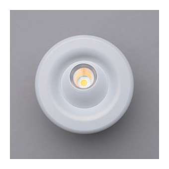 Encastré véranda Compact Orientable 6W 700mA 3000K 45DEG blanc RAL 9010|Fd eclairage-FDGOK063H10R