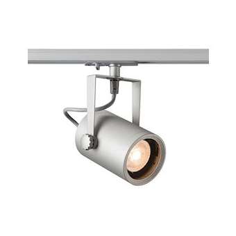 EURO SPOT TRACK, GU10, gris argent, max. 25W, adaptateur 1 allumage inclus|SLV-DC5143814