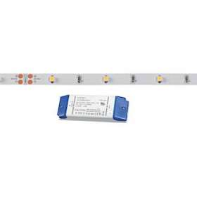 FLEXO-Ruban n/protg. IP20 24V 2,6W/m 30 LED/m 3000K 150 lm/m, lg 5m, alim.incl.|Aric-ARI55233