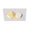 NEW TRIA 68, encastré de plafond intérieur, simple, carré, blanc mat, LED, 5,3W,