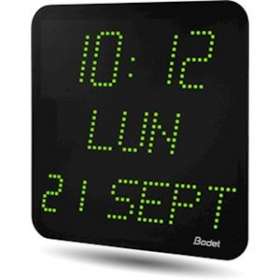 Style II 7 date réceptrice DHF 240V verte|Bodet Time & Sport-BDT946642