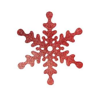 FLOCON - Flocon Ø70cm rouge pailleté|Festilight-FEH93370