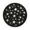 GOBO - motif etoiles - Ø25mm 1 couleur - blanc|Festilight-FEHGOBO-ETOILE-1C-25