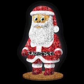Père Noël 5m alu avec sapinette certifiée M1- 5200LED|Festilight-FEH98184-5M