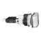 Harmony XB6 - voyant carré - D16mm - IP65 - DEL intégrée - 24V - cosses - blanc