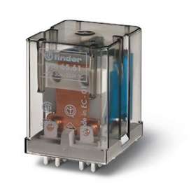 Relais de puissance CI 1NO 30A 24V DC, doubles picots|Finder-FID656190240300