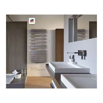 Fassane Spa Asym EC +Air, gauche, couleur, 429W, H842 mm / L550 mm|Acova-ACAFL081055IFSC