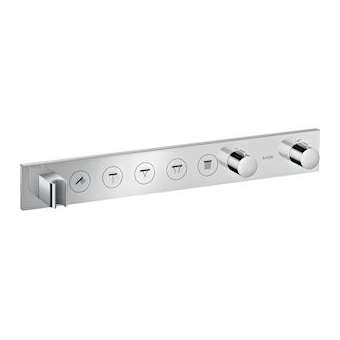 Module thermostatique Select encastré 670 x 90 mm avec 5 fonctions chromé|Hansgrohe-HA318358000