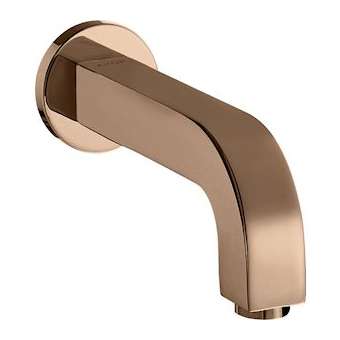 Bec déverseur M 3/4' rouge doré poli|Hansgrohe-HA339410300
