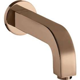 Bec déverseur M 3/4' rouge doré poli|Hansgrohe-HA339410300