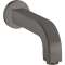 Bec déverseur M 3/4' noir chromé brossé|Hansgrohe-HA339410340