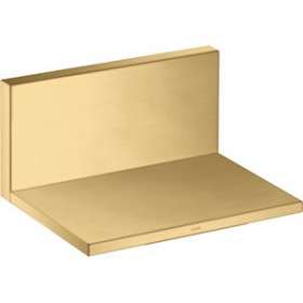 Set de finition lame d'eau aspect doré brossé|Hansgrohe-HA310942250