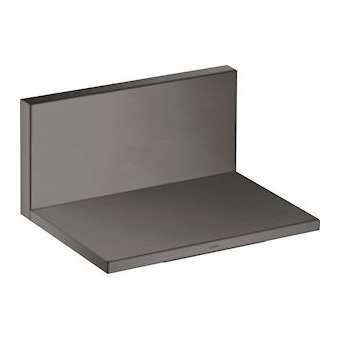Set de finition lame d'eau noir chromé brossé|Hansgrohe-HA310942340