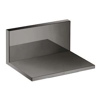 Set de finition lame d'eau noir chromé poli|Hansgrohe-HA310942330