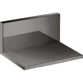 Set de finition lame d'eau noir chromé poli|Hansgrohe-HA310942330