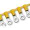 Cosse préisolée ronde jaune (4 à 6 mm²) - Diam. 6 mm en bande|Cembre-CMBCGP-M6