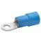 Cosse pré-isolée bleue à plage ronde section 1,5 à 2,5mm² bornage M10|Klauke-KKE630-10