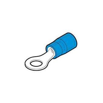 Cosse préisolée ronde bleue (1,5 à 2,5 mm²) - Diam. 4 mm|Cembre-CMBBP-M4