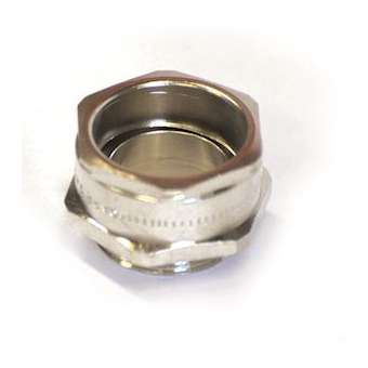 Raccord CAPRIGAINE mâle - Pg 16 - laiton nickelé - IP40|Eaton Capri-CAP631604