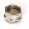 Raccord CAPRIGAINE mâle - Pg 16 - laiton nickelé - IP40|Eaton Capri-CAP631604