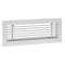 Dla 500x100b - grille lineaire alu blanc500x100