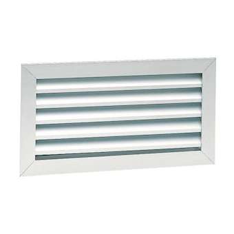 Gra 400x200 b - grille reprise alu blanc 400x200|Atlantic clim ventil-ELG528717