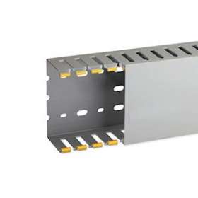 Goulotte de câblage au pas de 20 T1-N 100x60 grise|Iboco-IBOB00834