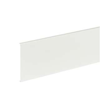 Couvercle pour goulotte de distribution Viadis largeur 120mm - PVC Blanc Artic|Planet wattohm-PLW16449