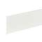 Couvercle pour goulotte de distribution Viadis largeur 120mm - PVC Blanc Artic