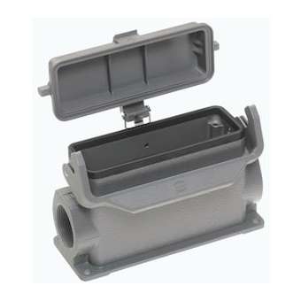 Han B Base SM HC 2x M32 plastic cover|Harting-HRG19300240297