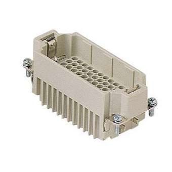 Insert mâle à sertir 72P+T 10A 250V gabarit 77.27|Ilme-IL1CDDM72