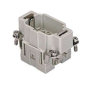 Insert mâle à sertir 6P+T 16A 500V gabarit 44.27|Ilme-IL1CCEM06