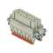 Insert femelle Squich 16P+T 16A 250V gabarit 66.16 numéroté de 17 à 32|Ilme-IL1CSAHF16N
