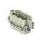 Insert mâle à visser 10P+T 16A 250V gabarit 49.16 (sans plaquette)|Ilme-IL1CDAM10X