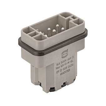Han Q8/0-M-QL 1,5mm'fine strand wire|Harting-HRG09120082634