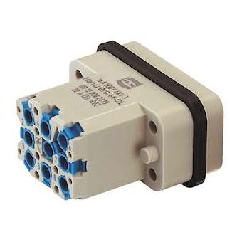 Han Q8/0-M-QL 20-14 AWG fine strand wire|Harting-HRG09120082633