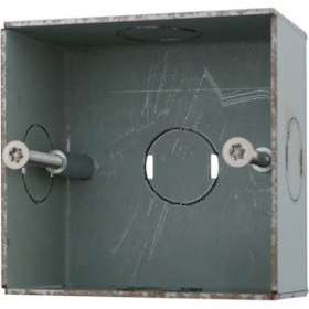Fond d'encastrement anti-vandale et anti-arrachement pour façade 80 x 80|Tonna-TOQ648512