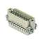 Insert mâle à visser 16P+T 16A 250V gabarit 66.16 (sans plaquette)|Ilme-IL1CDAM16X